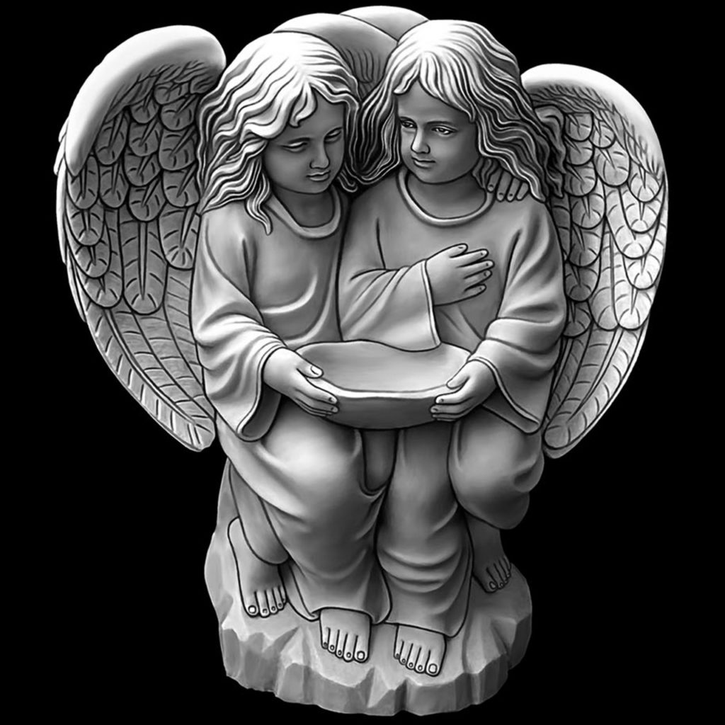 Ангелы на памятник